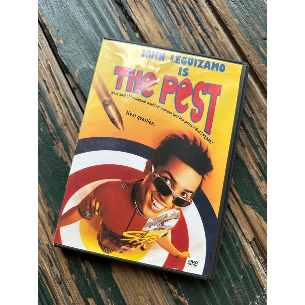 The Pest DVD 1997 John Leguizamo Slapstick Comedy TriStar Pictures Widescreen